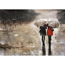 Quand il pleut a Rome.